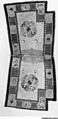 Saddle Rug with Peony Roundels, Foundation: cotton; wool knotting, China