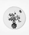 Dish, Porcelain painted with polychrome enamels (Hizen ware, Kutani type), Japan
