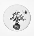 Dish, Porcelain painted with polychrome enamels (Hizen ware, Kutani type), Japan