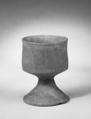 Stem Cup, Earthenware, Japan