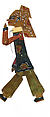 Shadow player, Donkey skin, cord, China