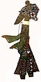 Shadow player, Donkey skin, cord, China