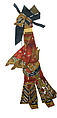 Shadow player, Donkey skin, cord, China
