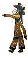 Shadow player, Donkey skin, cord, China