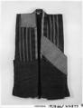 Sleeveless Work Jacket for Sledge Pulling (Sorihiki Sodenashi), Plain-weave fabrics of cotton and of cotton and silk, some reinforced with embroidery, Japan