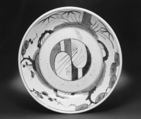 Dish, Porcelain with underglaze blue (Arita ware), Japan