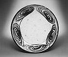 Ishizara Plate with Spiral Design, Stoneware (Seto ware), Japan
