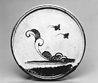 Plate with Floral and Other Designs, Stoneware (Seto ware), Japan