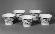 Soba cup, Porcelain with underglaze blue (Hizen ware), Japan