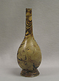 Vase, Stoneware with marbled slip decoration (Cizhou type ware), China