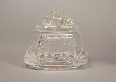 Covered vase, Crystal, China