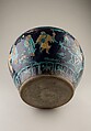Jar with immortals, Stoneware with polychrome enamels (Fahua ware), China