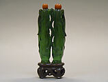 Twin Snuff Bottles, Glass, China