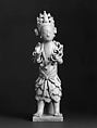 Figure of a Deity, Porcelain with Qingbai "shufu" transitional type glaze, China