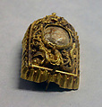 Headdress Ornament, Gold, pearl, China