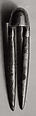 Hair Pin, Silver with gold-plated head, Korea
