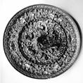 Mirror with birds and beasts amid grape vines, Bronze, China