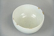 Small bowl decorated with chrysanthemum
, Porcelain with incised design, Korea