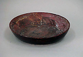 Deep Dish, Black lacquer, China