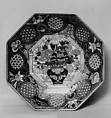 Plate, Porcelain decorated with enamels (Arita ware, Imari type), Japan