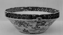 Bowl, Porcelain decorated with enamels (Arita ware, Imari type), Japan