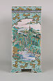 Cabinet, Genemon, Porcelain decorated in enamels (Hizen ware, Kutani type), Japan