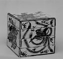 Box for Incense, Porcelain with enamels and gold (Nabeshima ware), Japan