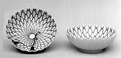 Bowl, White porcelain decorated in colored enamels (Nabeshima ware), Japan