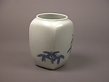 Jar, Porcelain decorated with blue under the glaze (Hirado ware), Japan