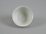 Cup, Porcelain with white glaze (Jingdezhen ware), China