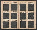 Book of Designs (Hon jirushi Shin Komon chō) 本印 新小紋帳, Unidentified artist, Ink and color on paper, Japan