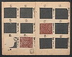 Book of Designs (Inu jirushi Shin Komon chō) 戌印 新小紋帳, Unidentified artist, Ink and color on paper, Japan