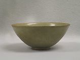 Bowl, Stoneware with green glaze, China