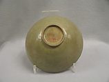 Bowl, Stoneware with green glaze, China