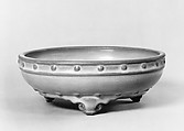 Bulb Bowl, Stoneware with blue glaze ( "numbered Jun" ware), China