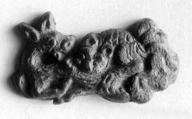 Belt plaque, Bronze, China