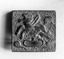 Belt plaque, Bronze, China