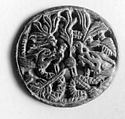 Belt plaque, Bronze, China