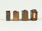 Four Type Sets, Wood, China