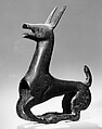Yoke ornament in the shape of a deer, Bronze, China