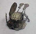 Headdress, Silver, China