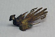 Phoenix Ornament, Gilt silver, China