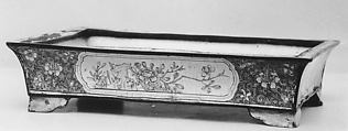 Jardinière, Painted enamel, China