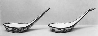 Spoon, Painted enamel, China