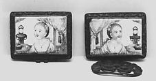 Buckle, Painted enamel, China