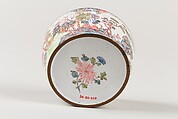 Box base, Painted enamel, China