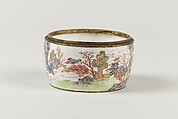 Box base, Painted enamel, China