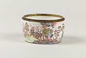 Box base, Painted enamel, China