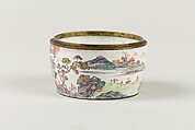 Box base, Painted enamel, China