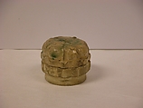 Box, Earthenware with three color (sancai) glaze, China